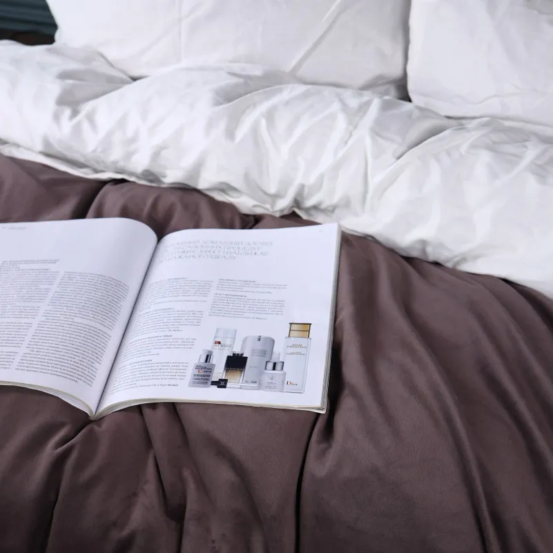 Комплект постельного белья Велюр Winter Delicate 28-0068 Camelia - 2