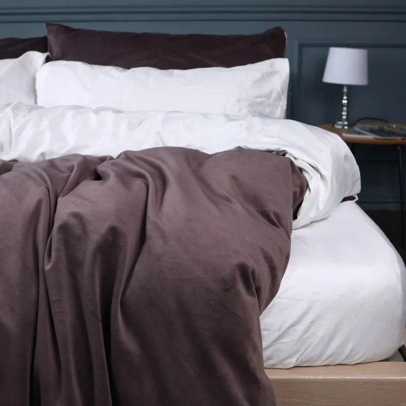 Комплект постельного белья Велюр Winter Delicate 28-0068 Camelia - 3