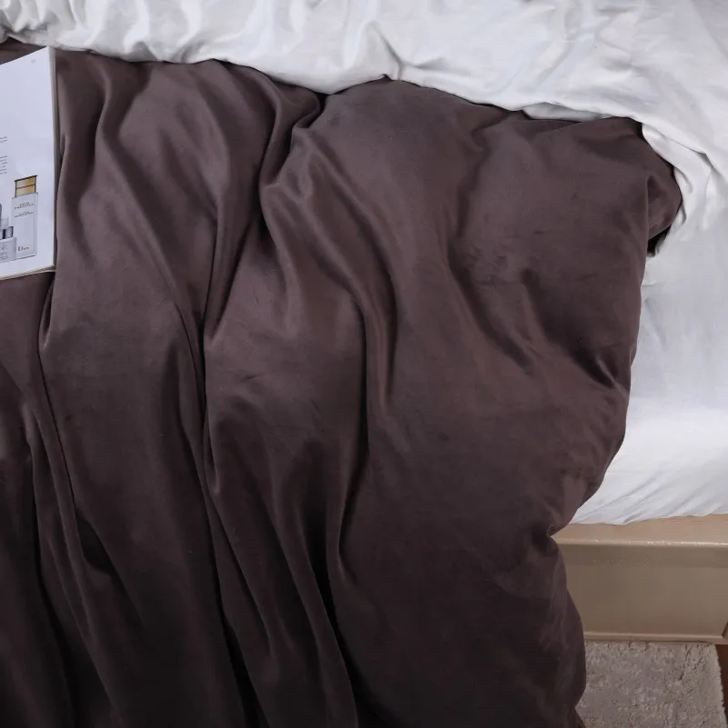 Комплект постельного белья Велюр Winter Delicate 28-0068 Camelia - 4