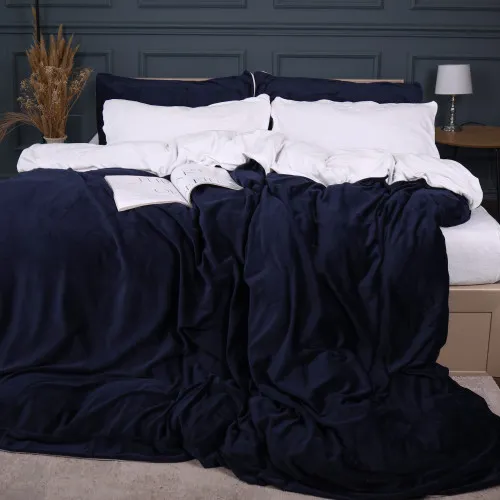 Комплект постельного белья Велюр Winter Terry 28-0027 Dahlia