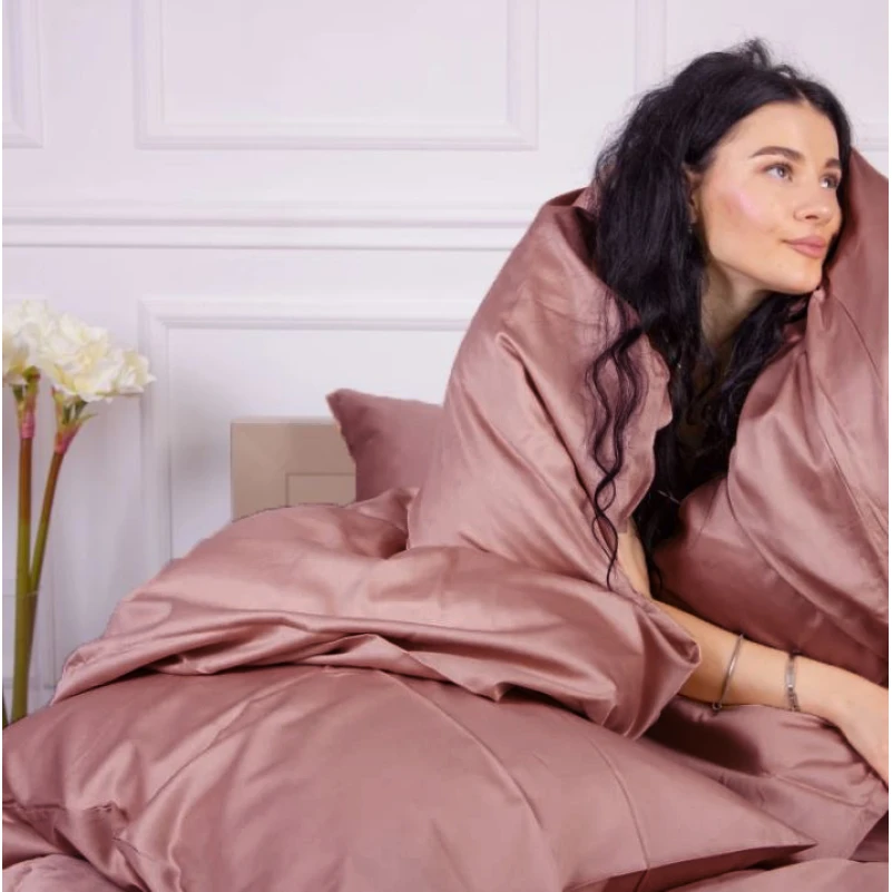 Простирадло на гумці (САТИН) 0165 Estella - висота 25 см (дитячі 10 см) - 4