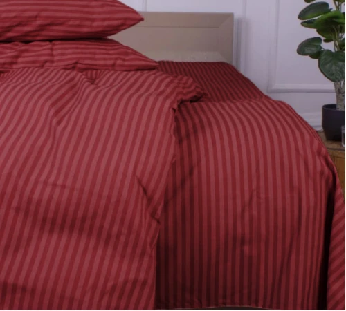 Простирадло Ranforce Elite 17-0608 Stripe Red