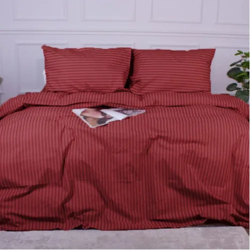 Пододеяльник Ranforce Elite 17-0608 Stripe Red - 2