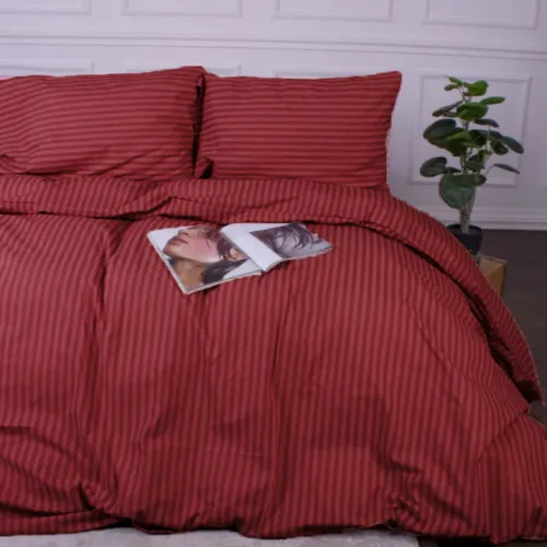 Простынь Ranforce Elite 17-0608 Stripe Red - 2