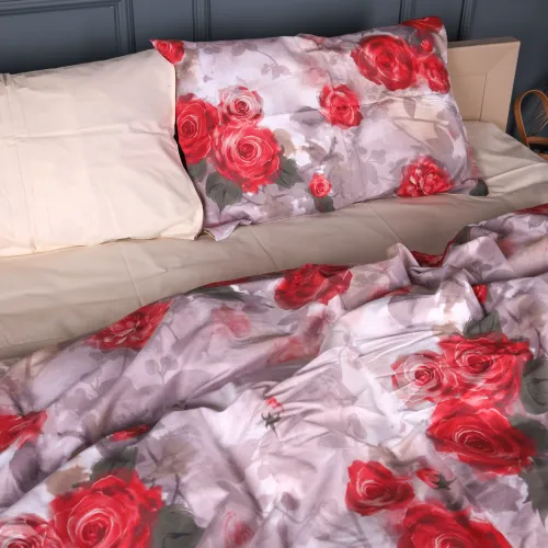 Пододеяльник Сатин 22-1438 Royal Red Roses