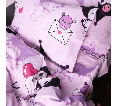 Наволочка Бязь 17-0869 Lovely Kuromi