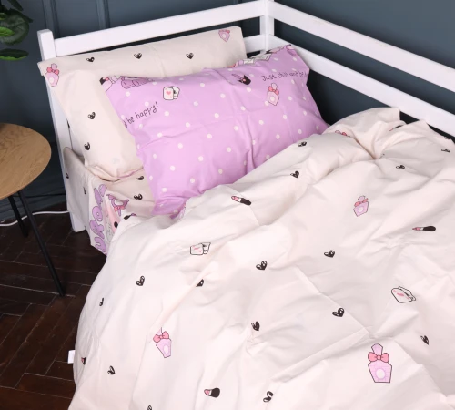 Наволочка Бязь Kids Time 17-0822 Kuromi