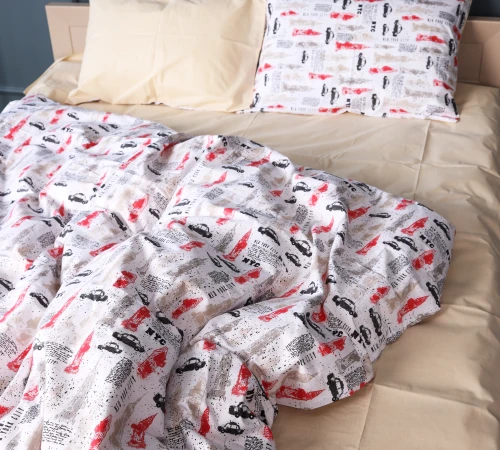 Комплект постільної білизни Бязь 17-0806 Urban Drive