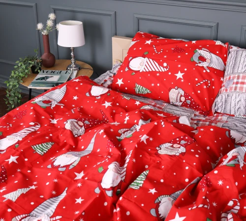 Підковдра Бязь 17-0875 Frosty Gnomes