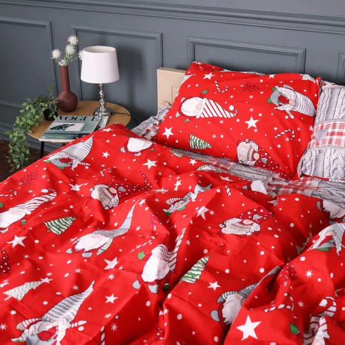 Пододеяльник Бязь 17-0875 Frosty Gnomes