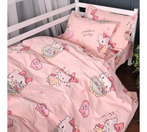 Підковдра Бязь 17-0873 Hello Kitty Love