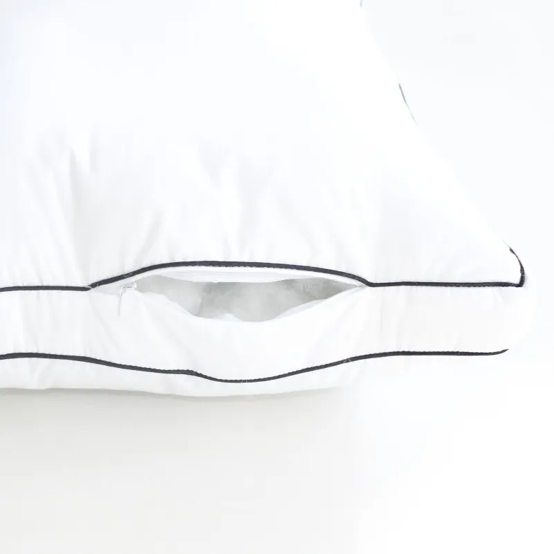 Подушка антиалергенна Royal Lux №2706 Tencel бавовна (м'яка) - 7