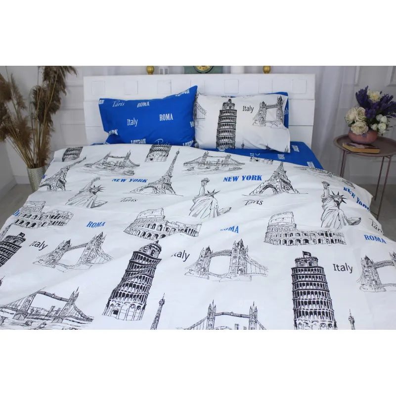 Пододеяльник MirSon Ranforce Elite 17-0142 Leyla