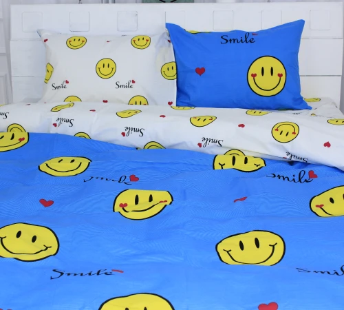 Простирадло MirSon Ranforce Elite 17-0146 Smile