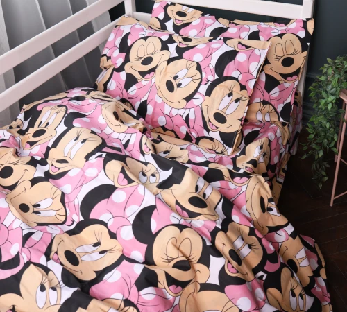 Комплект постільної білизни Бязь 17-0862 Minnie Style