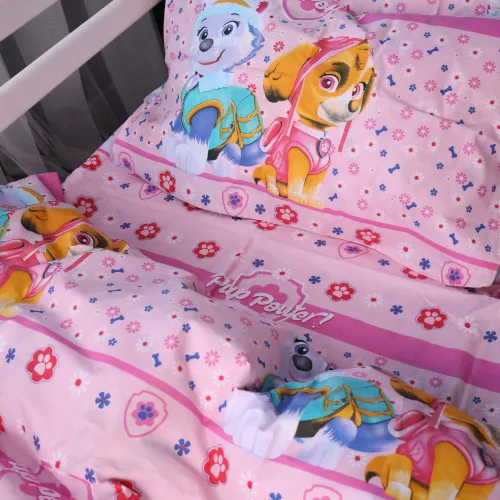 Простынь Бязь Kids Time 17-0860 Paw Patrol Girl Edition