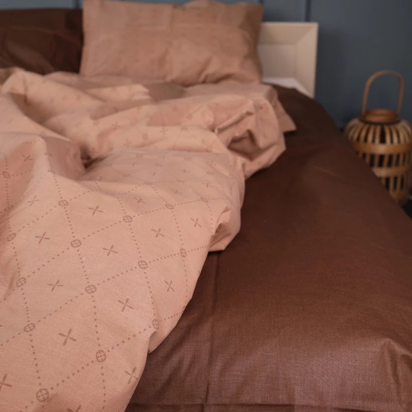 Простирадло Ranforce Elite 17-0859 Coffee Charm