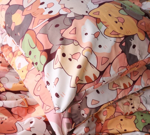 Наволочка Бязь Kids Time 17-0775 Bombshell cats