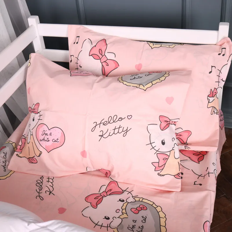 Простирадло Бязь 17-0873 Hello Kitty Love