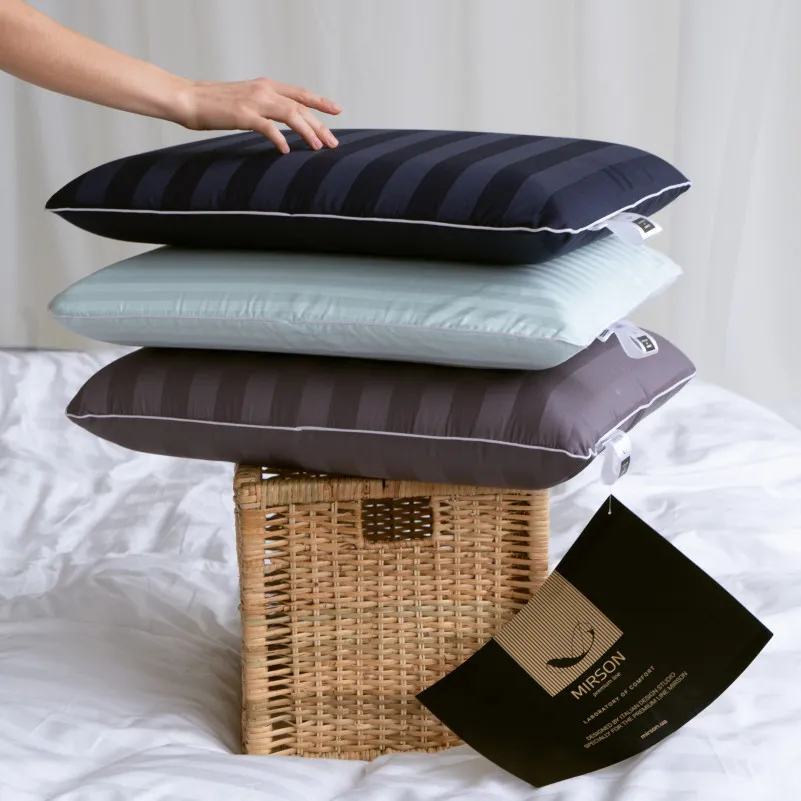 Подушка ортопедична №6046 Noble stripe Peony MEN 59*43*12 см - 7