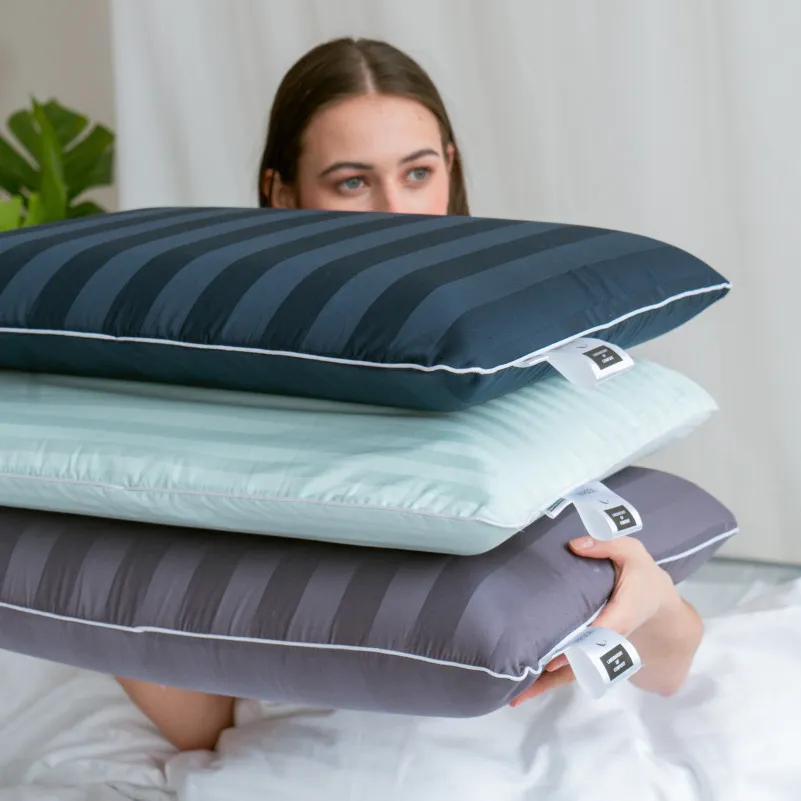 Подушка ортопедична №6046 Noble stripe Peony MEN 59*43*12 см - 5