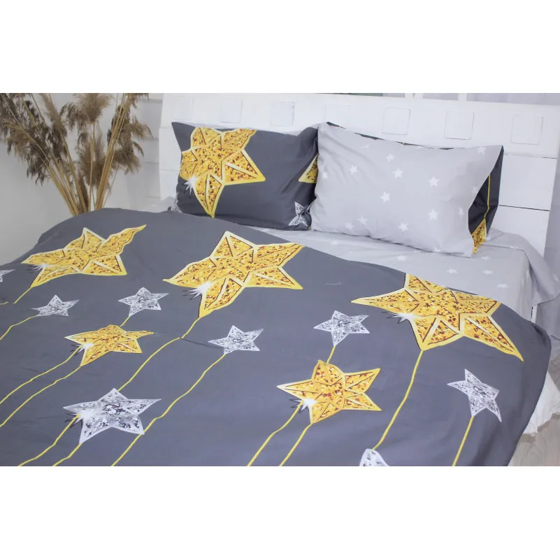 Простынь MirSon Ranforce Elite 17-0422 Golden Star - 1