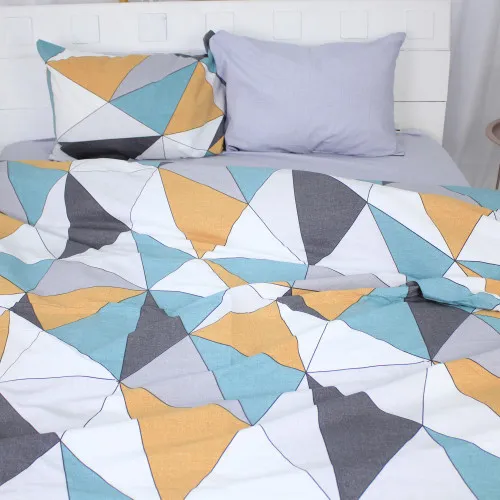 Підковдра MirSon Ranforce Elite 17-0450 Multicolored rhombuses