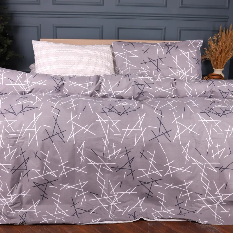 Комплект постільної білизни Ranforce Elite 17-0906 Scandi Lines