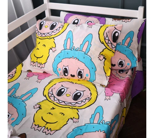 Наволочка Бязь 17-0865 Labubu