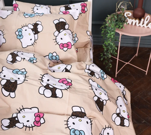 Наволочка Бязь Kids Time 17-0866 Hello Kitty Style