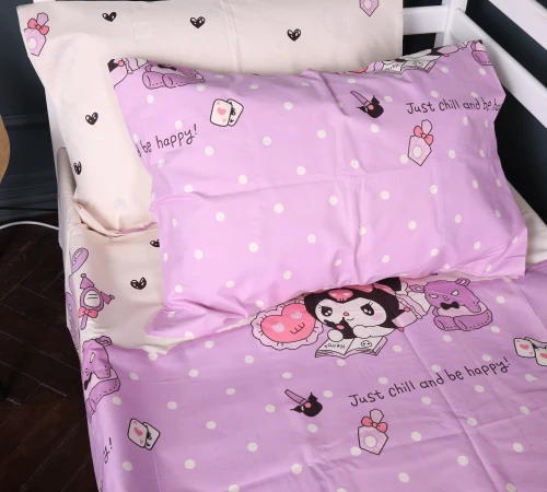 Простынь Бязь Kids 17-0822 Kuromi