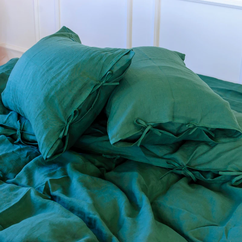 Наволочка Льон Organic Natural Line "Green Apple" - 2