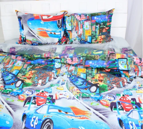 Простирадло MirSon Ranforce Elite 17-0260 Red Car