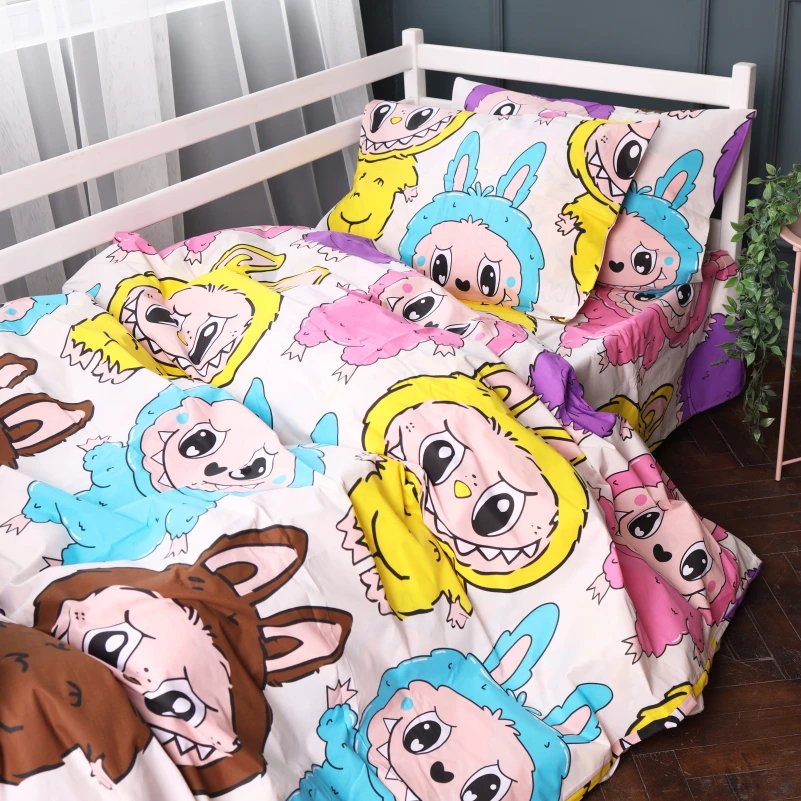 Підковдра Бязь 17-0865 Labubu