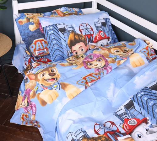 Підковдра Бязь 17-0803 Paw Patrol Team