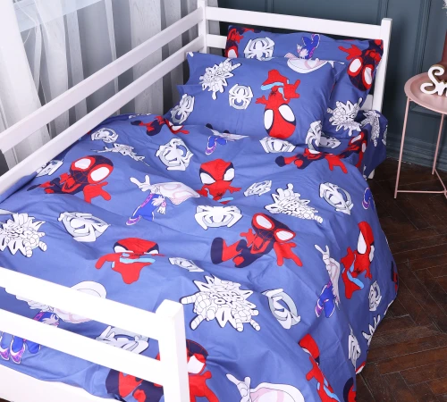 Дитяча постільна білизна Бязь Kids Time 17-0789 Spider-Man 2