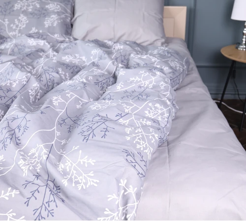 Підковдра Бязь 17-0813 Twigs of Spring gray