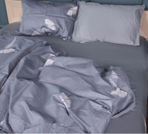 Комплект постельного белья Сатин STANDART 22-1425 Soft Foliage