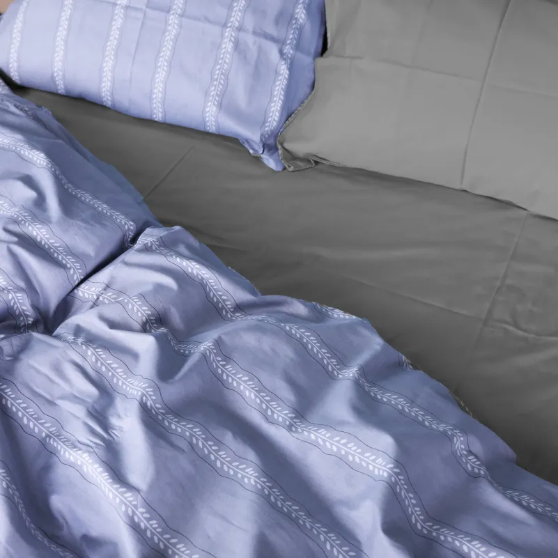 Комплект постельного белья Сатин JUNIOR 22-1378 Silver Vine - 2