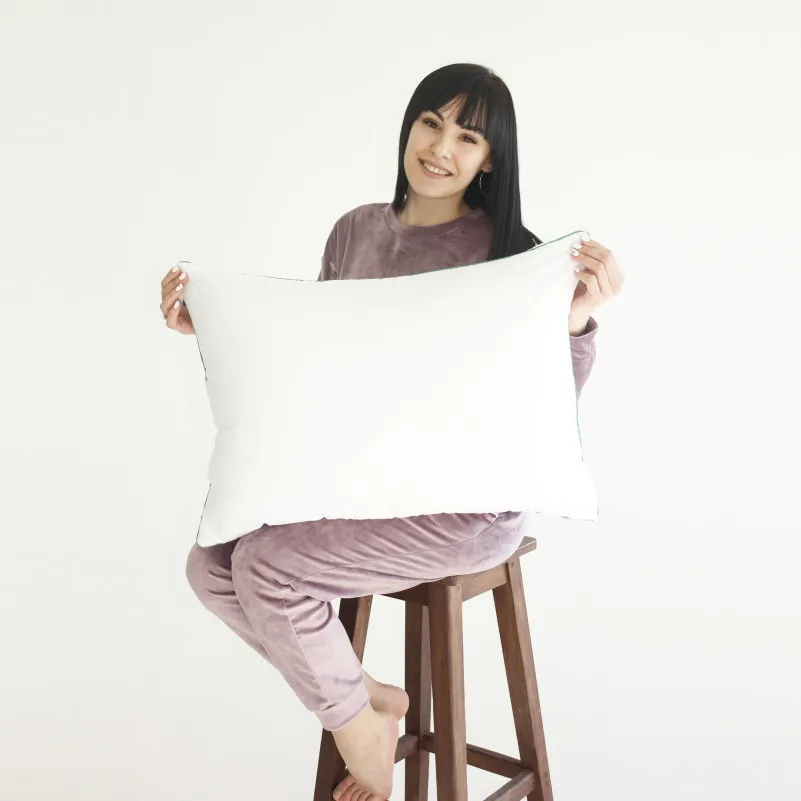 Подушка бавовняна Eco Line Vital Cotton №1576 бавовна мікросатин (висока) - 13