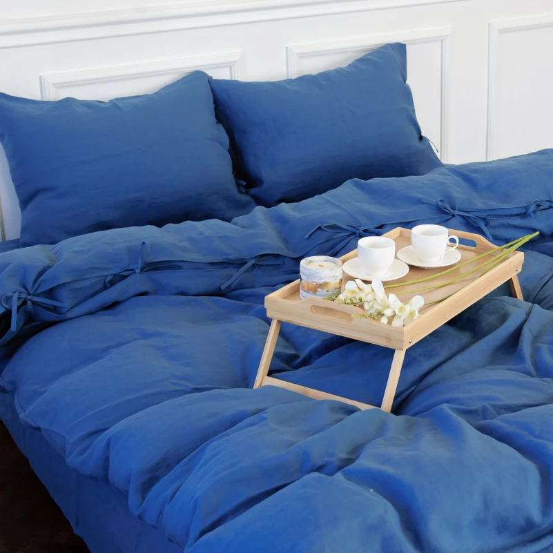 Простынь Лен Organic Natural Line "Bluebottle" - 5