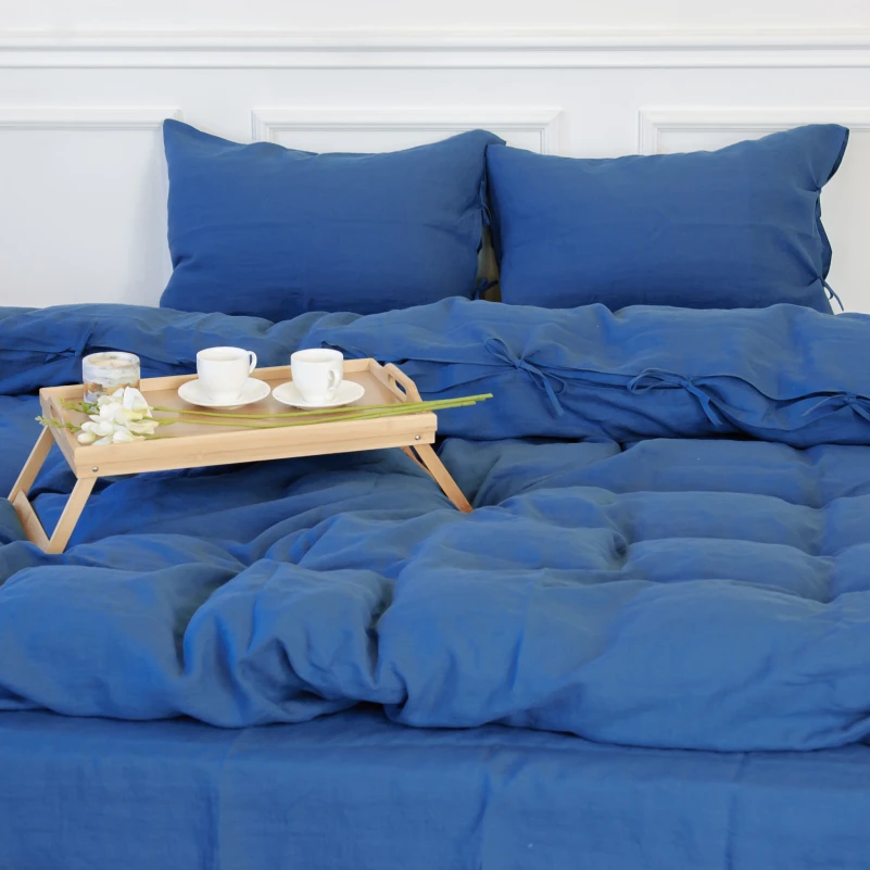 Простынь Лен Organic Natural Line "Bluebottle" - 3