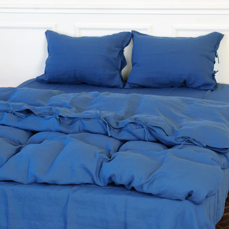 Простынь Лен Organic Natural Line "Bluebottle" - 4