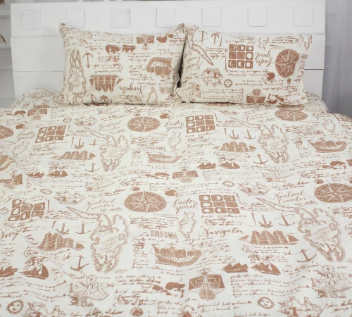 Простирадло MirSon Ranforce Elite 17-0285 Tallinn