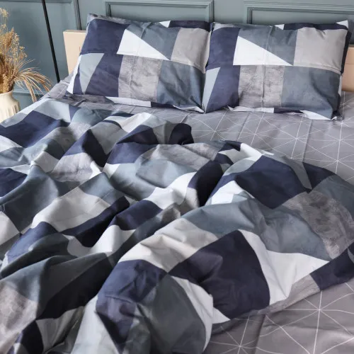 Комплект постільної білизни Бязь 17-0850 Geometrica