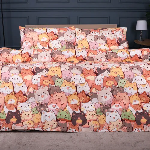 Комплект постільної білизни Ranforce Elite 17-0775 Bombshell cats