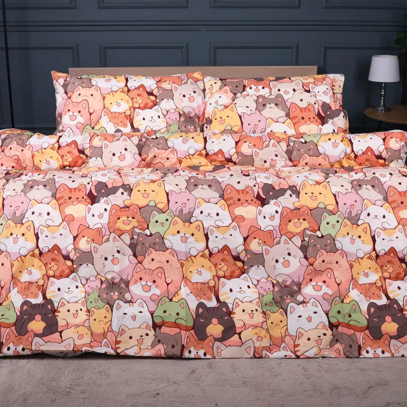 Комплект постільної білизни Ranforce Elite 17-0775 Bombshell cats