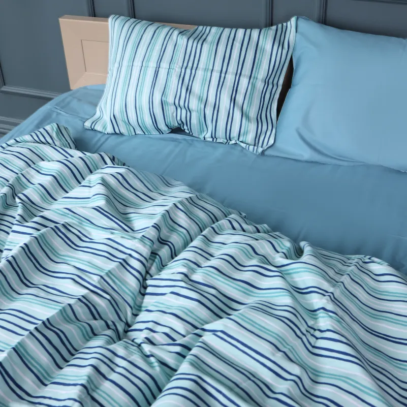 Комплект постельного белья Сатин JUNIOR 22-1432 Wave Freshnessl - 2