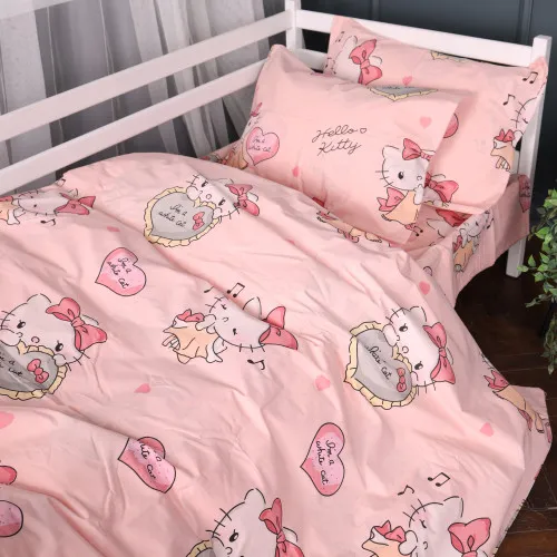 Пододеяльник  Ranforce Elite 17-0873 Hello Kitty Love
