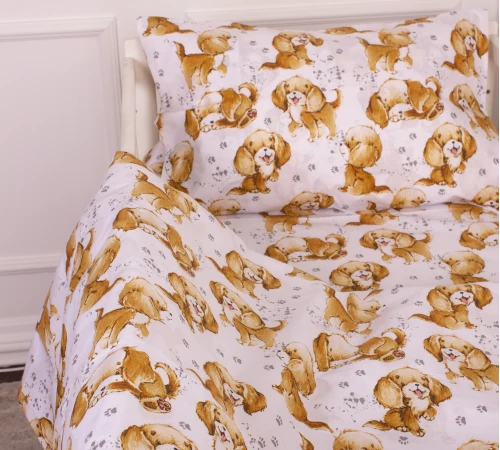 Наволочка Бязь Kids Time 20-0020 Red dogs - 2